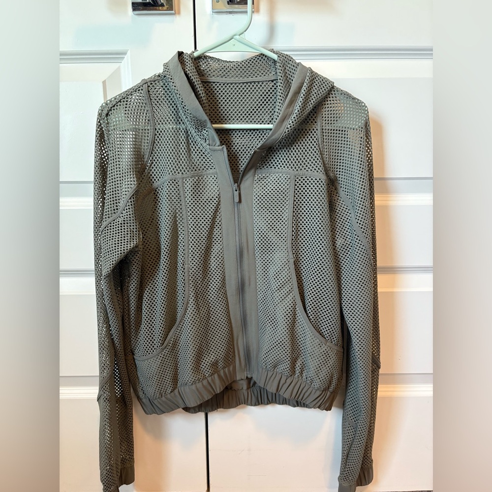 Lululemon Hooded Mesh Jacket